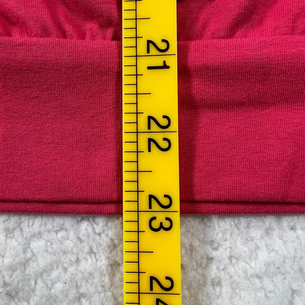 Lacoste Womens Long Sleeve Crew Neck T-Shirt Deep Pink US Size M (EU/6) VTG NWT - Picture 8 of 10